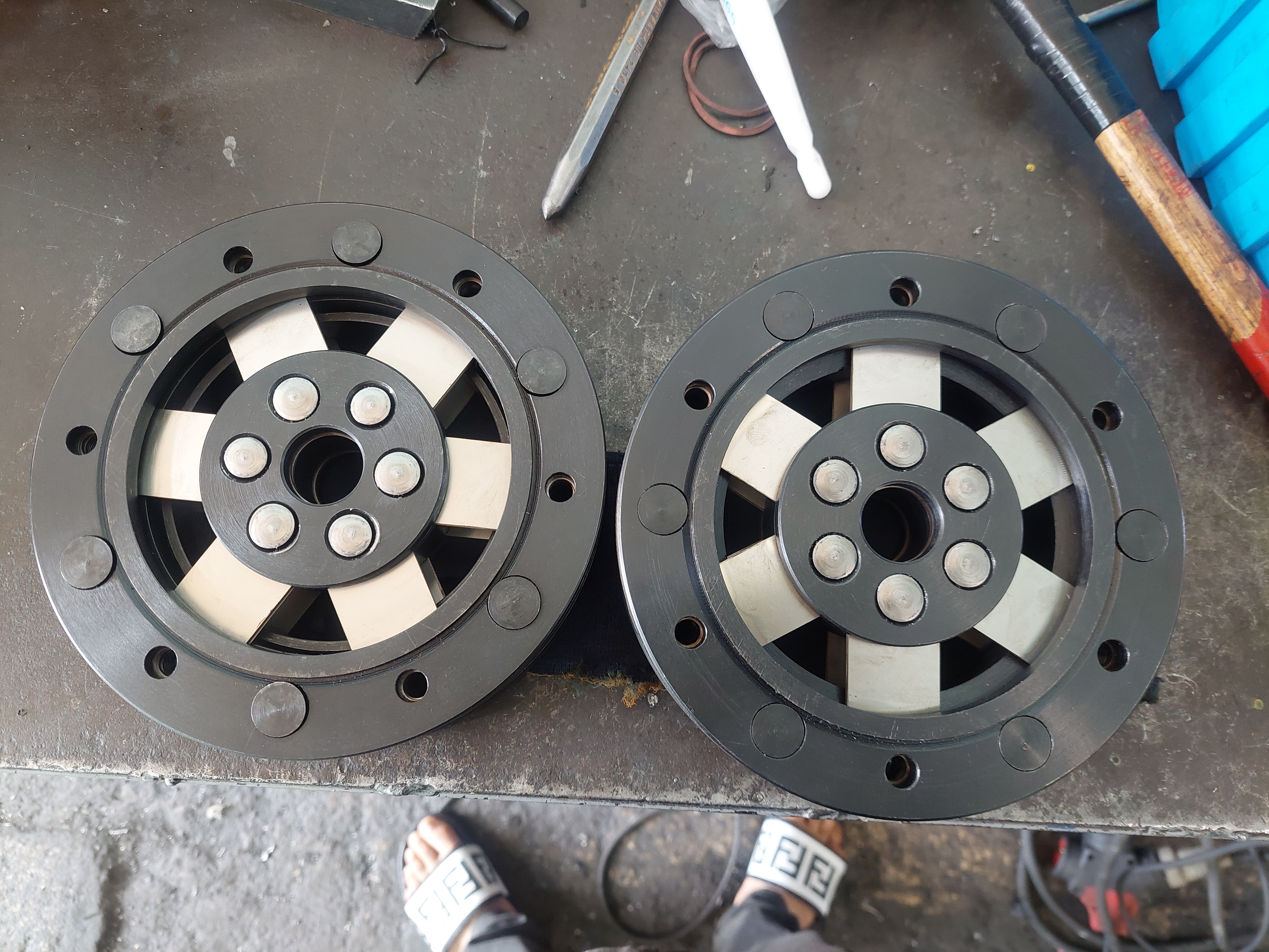 نمونه پرچ کوپلینگ فنری